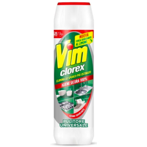 Універсальний засіб для чищення порошок  VIM CLOREX VERDE 750 ГР